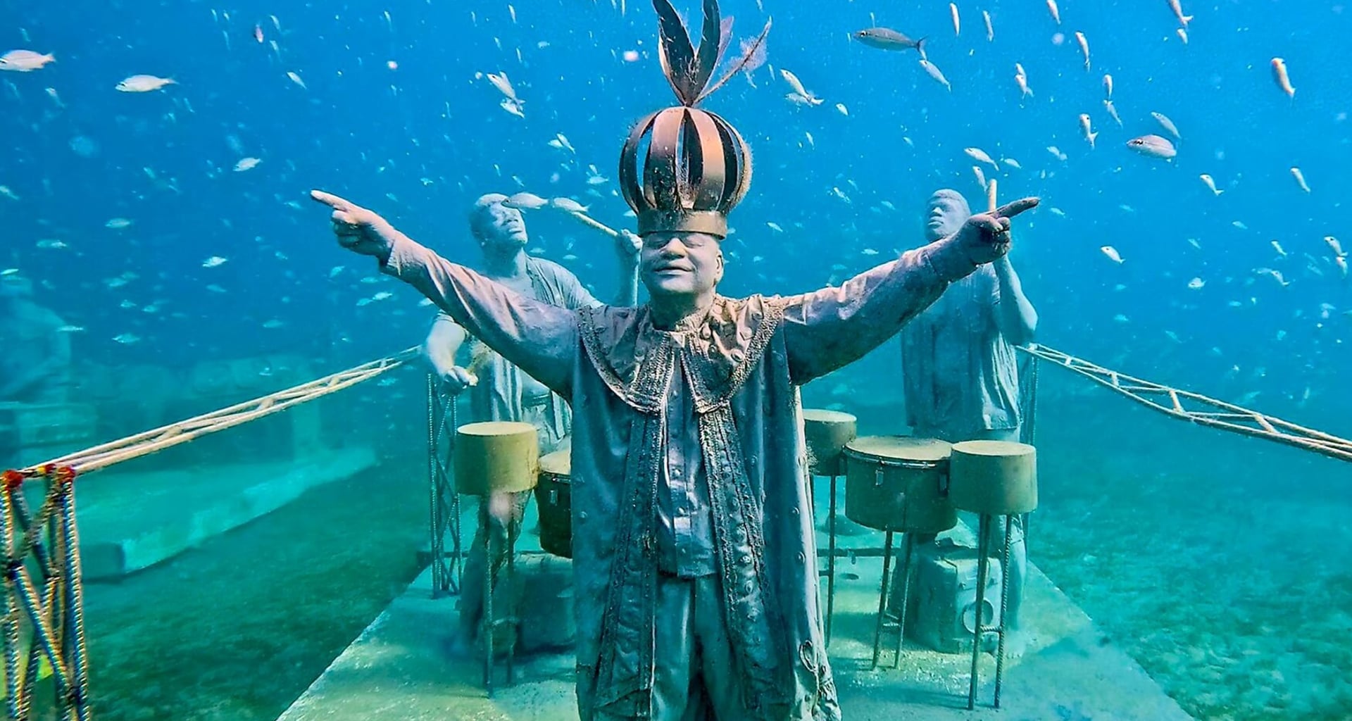 Beautiful seascape view of St Maarten